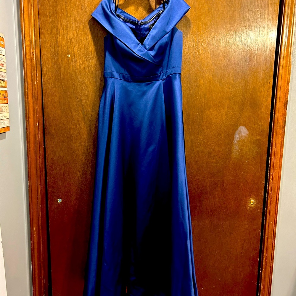 Sapphire Blue ball gown